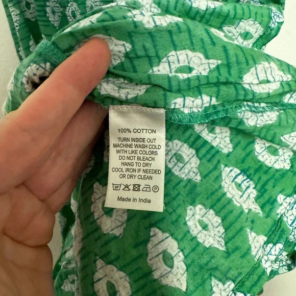 EUC $215 Anna Cate Morgan Mini Dress - Block Print Mini Ruffle Tiered Preppy - Picture 5 of 8